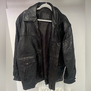 Vintage Maxam Brand Genuine Leather (Italian Mosaic Design Top Grain Lambskin